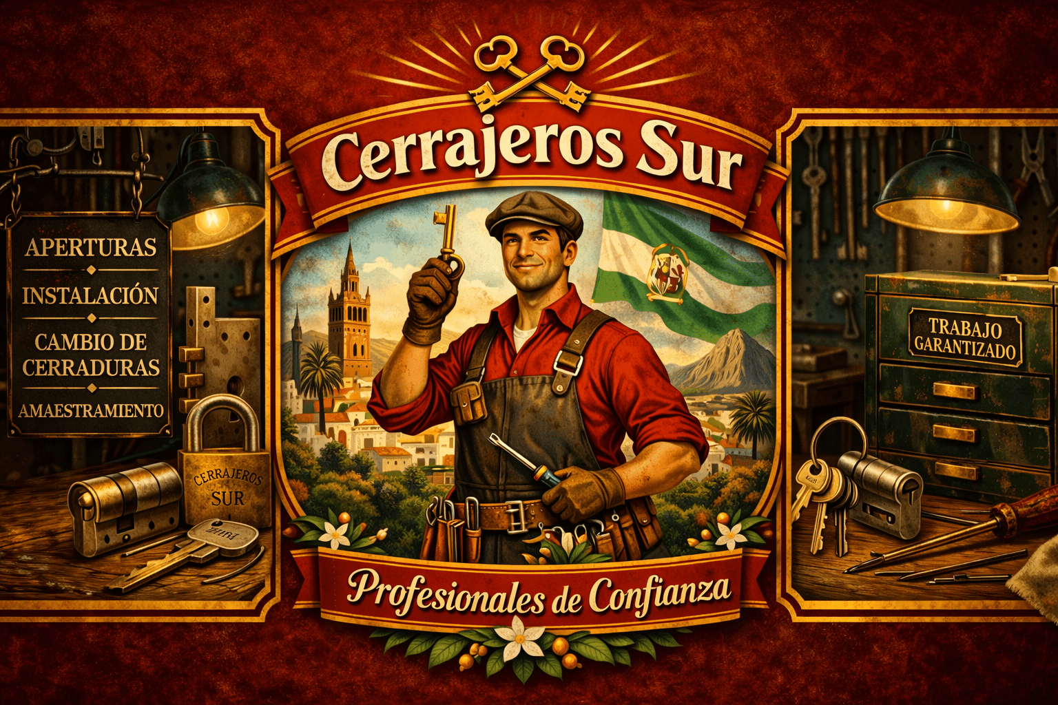 Cerrajeros Sur - Servicios profesionales en Chiclana de la Frontera