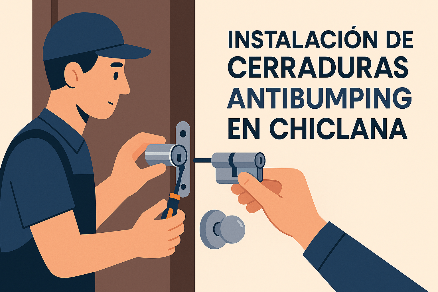 Instalación de cerraduras antibumping en Chiclana - Cerrajeros Sur en Chiclana de la Frontera